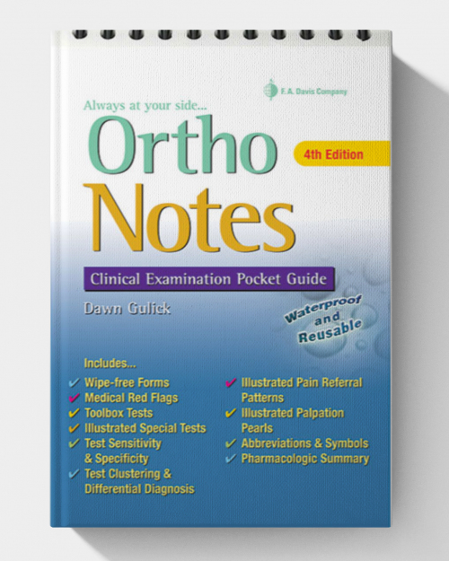 Ortho Notes: Clinical Examination Pocket Guide (Davis's Notes) 4thEdition