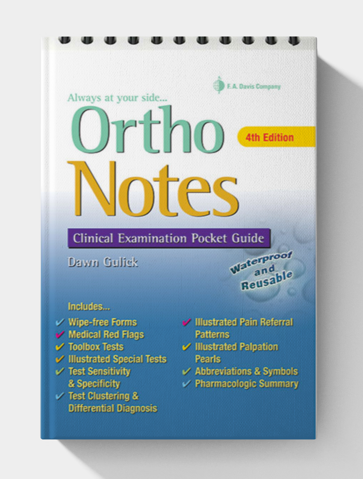 Ortho Notes: Clinical Examination Pocket Guide (Davis's Notes) 4thEdition