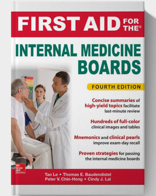 First Aid for the Internal Medicine Boards (4th Edition) 2017 edition
