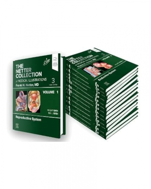 The Netter Collection of Medical Illustrations Complete Package (Netter Green Book Collection) 3rd Edition