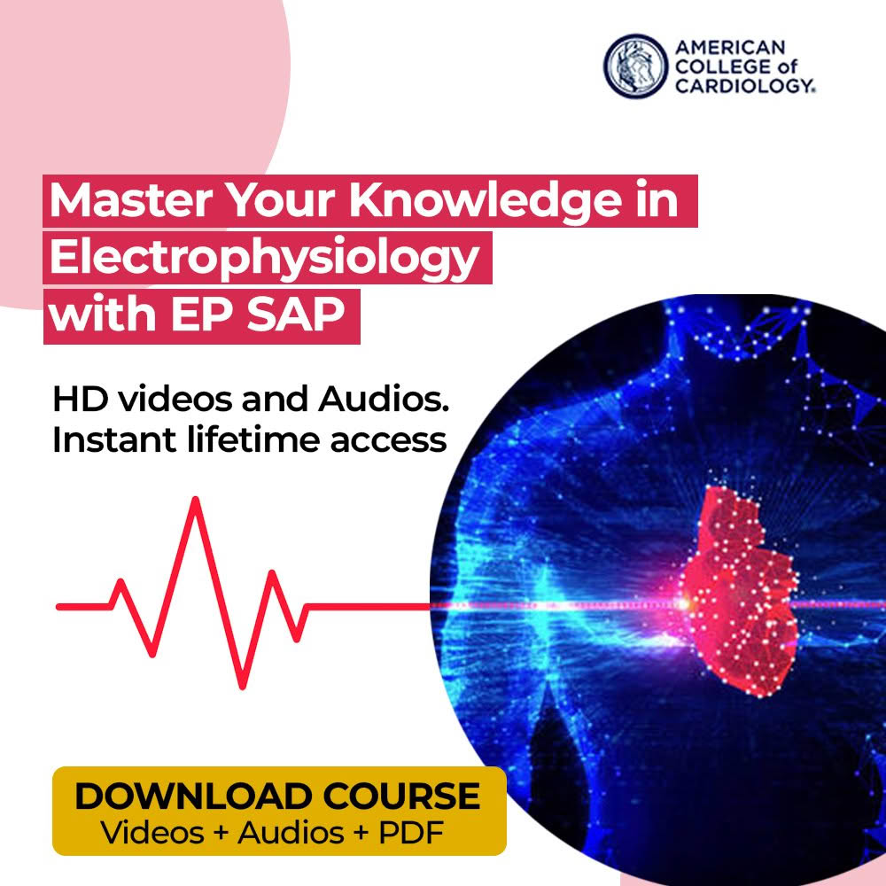 EP SAP 2024 – Electrophysiology Self-assessment Program (ACC) - Image 2