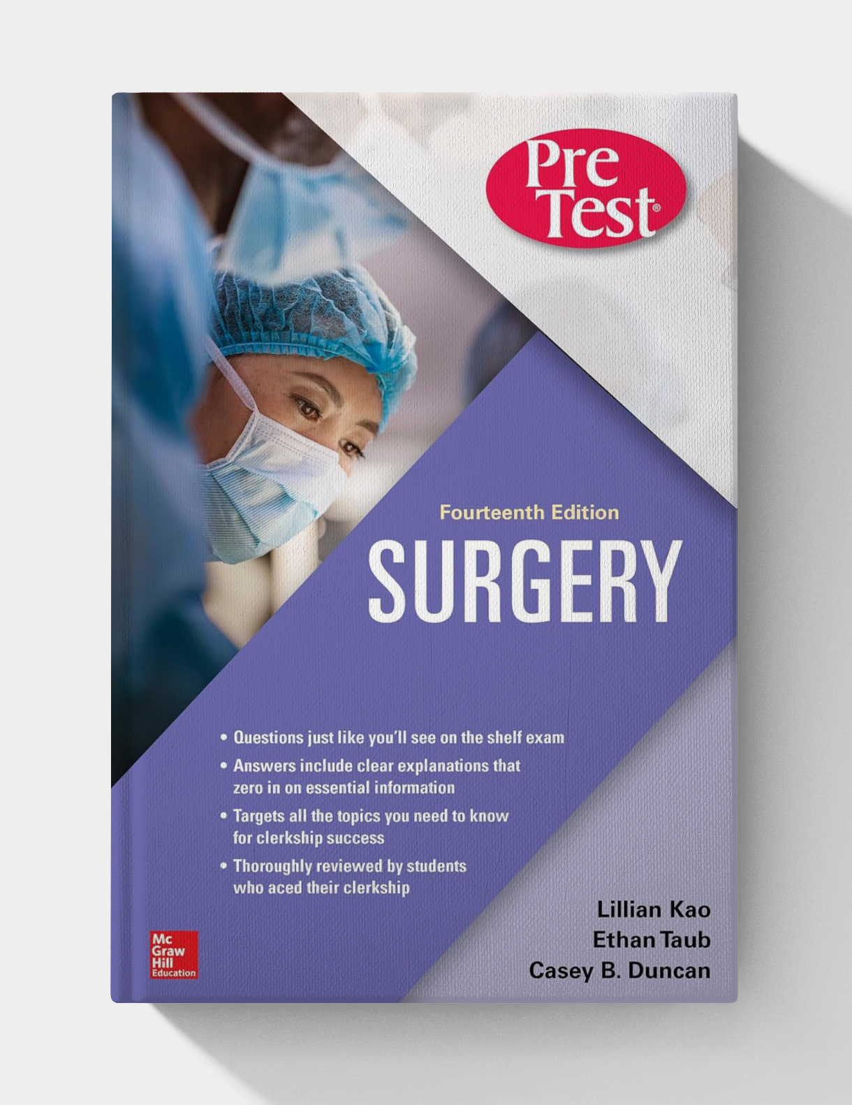 Surgery PreTest Self-Assessment and Review (14th Edition)