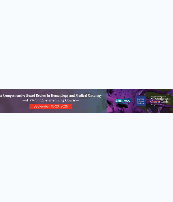 A Comprehensive Board Review in Hematology and Medical Oncology 2025 (Videos + Slides PDFs)