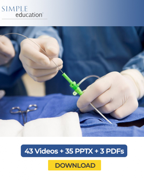 Simple Education Online Cardiac Catheter Lab Courses 4 Parts (Videos)