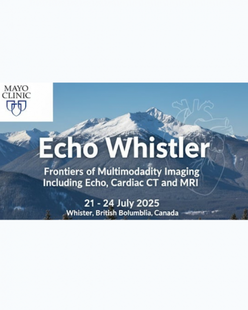 Echo Whistler: Frontiers of Multimodality Imaging Including Echo, Cardiac CT and MRI (Videos + Slides)