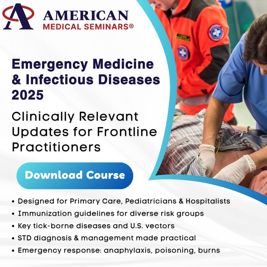 Emergency Medicine and Infectious Diseases: Current Issues and Common Challenges 2025
