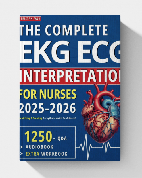 The Complete EKG | ECG Interpretation for Nurses: Identifying & Treating Arrhythmias with Confidence! ( NO Audios)