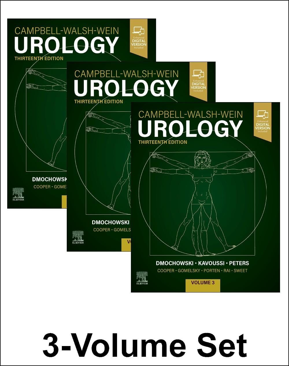 Campbell-Walsh-Wein Urology (13th edition) 3 Volume Set