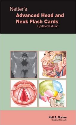 Netter’s Advanced Head & Neck Flash Cards Updated Edition (ORIGINAL PDF from Publisher)