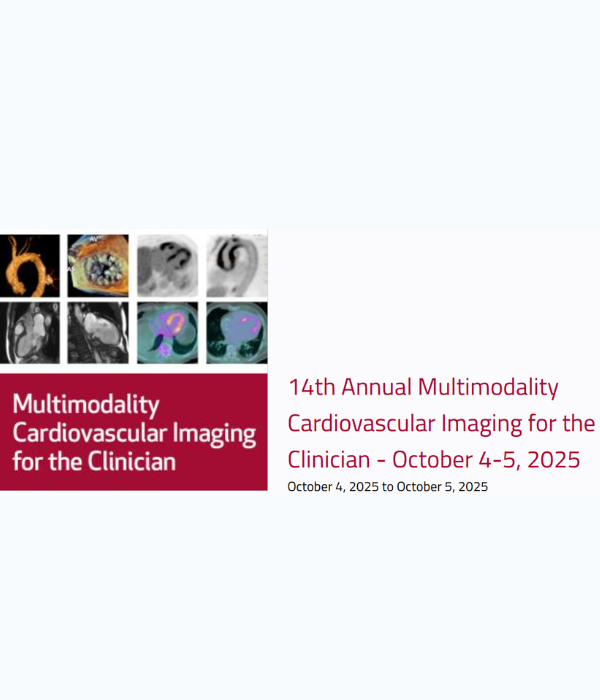 Houston Methodist 14th Annual Multimodality Cardiovascular Imaging for the Clinician 2025