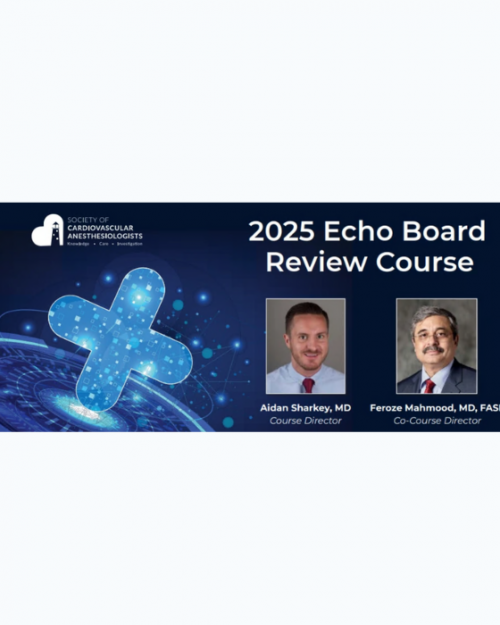 SCA Echo Board Exam Review Course 2025