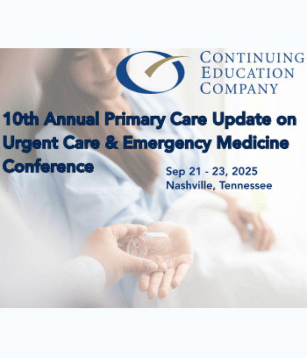 10th Annual Primary Care Update on Urgent Care & Emergency Medicine Conference (Videos + Slides PDF)