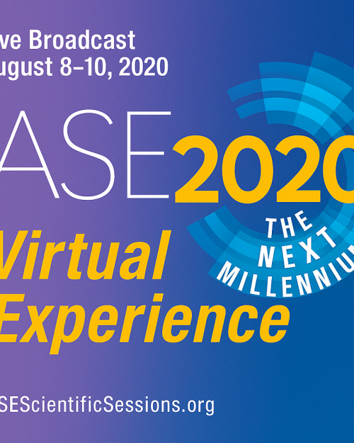 American Society of Echocardiography Scientific Sessions 2020