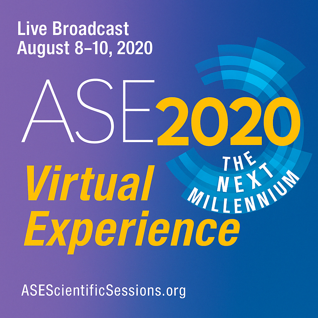 American Society of Echocardiography Scientific Sessions 2020