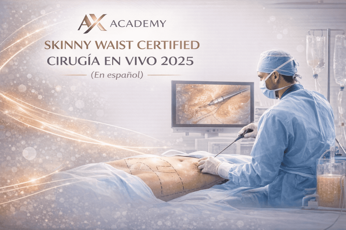 AX Academy Skinny Waist Certified Live Surgery 2025 Spanish