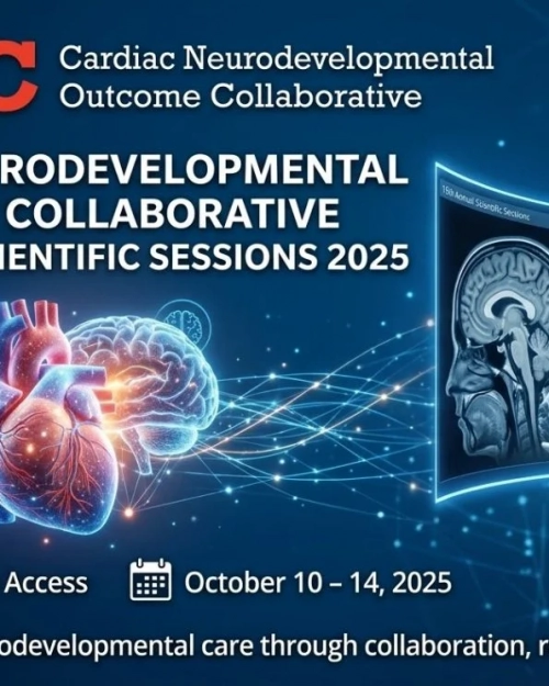 Cardiac Neurodevelopmental Outcome Collaborative 13th Annual Scientific Sessions 2025