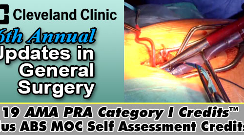 Cleveland Clinic 6th Annual Updates in General Surgery
