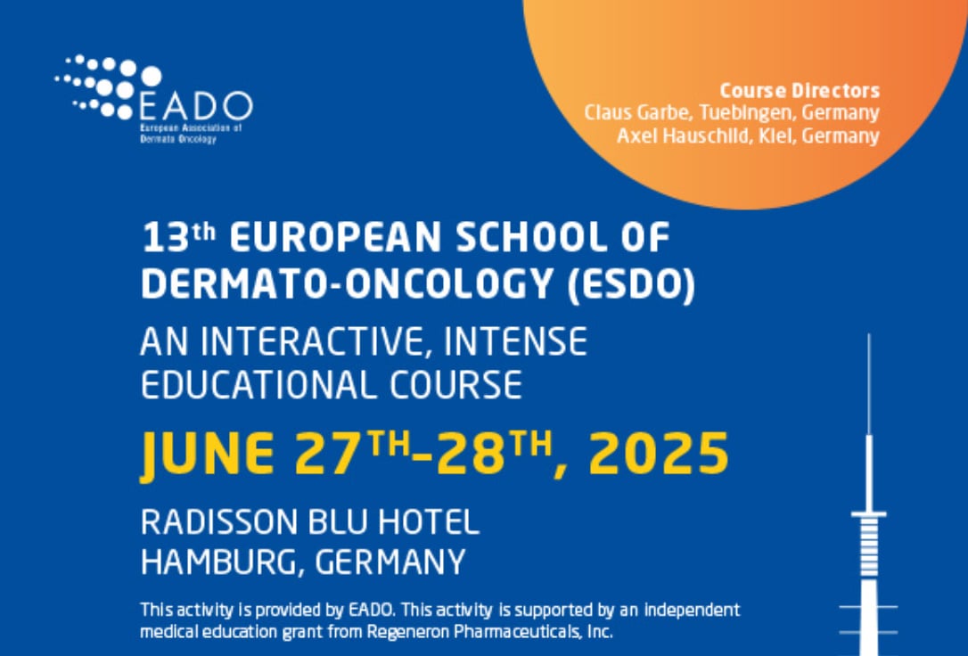 European Association of Dermato-Oncology 13th European School of Dermato-Oncology 2025