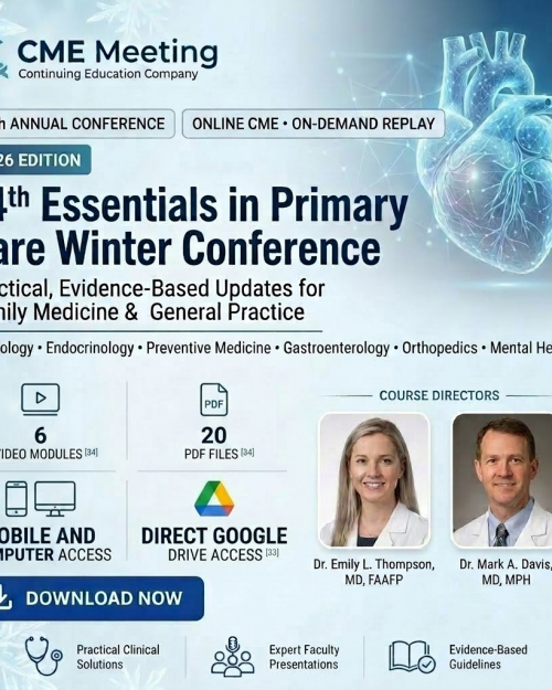 14th Annual Primary Care Winter Conference (Videos + PDFs)