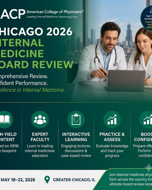 ACP Chicago Internal Medicine Board Review 2026
