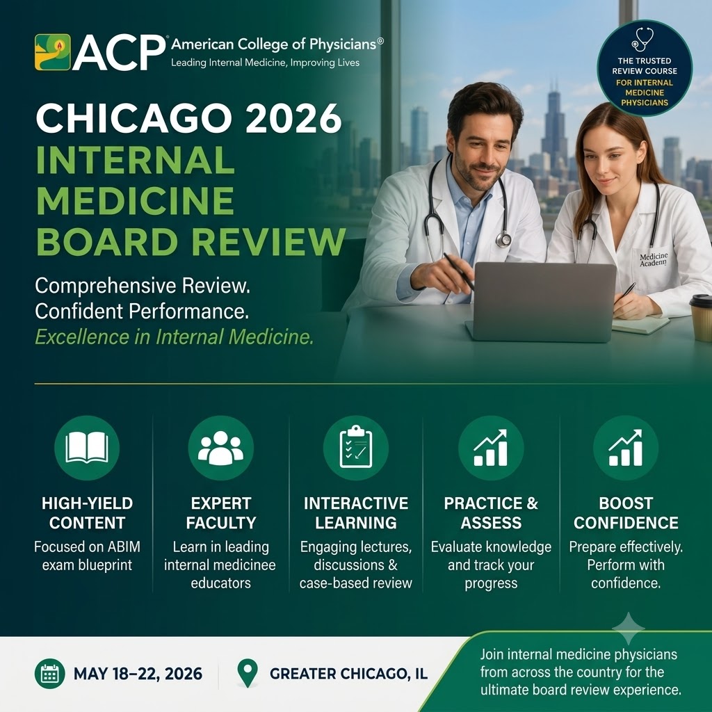 ACP Chicago Internal Medicine Board Review 2026