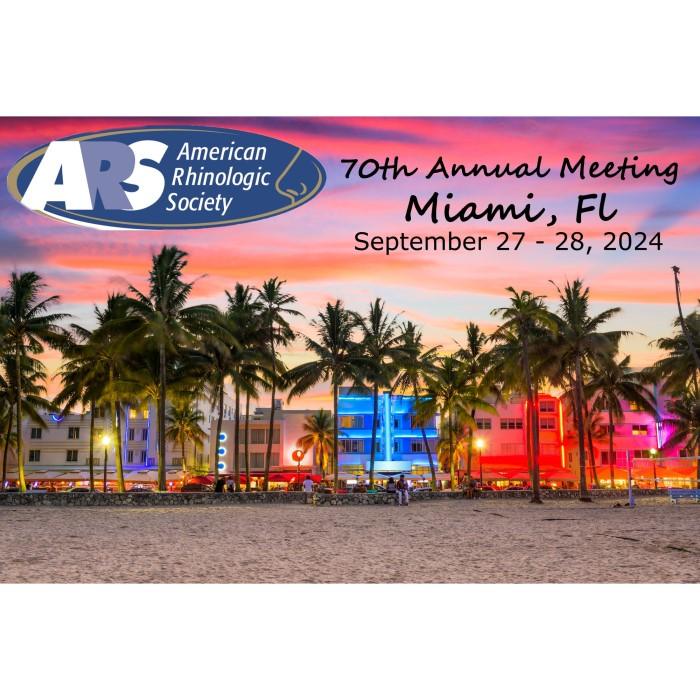 American Rhinologic Society 70th Annual Meeting 2024