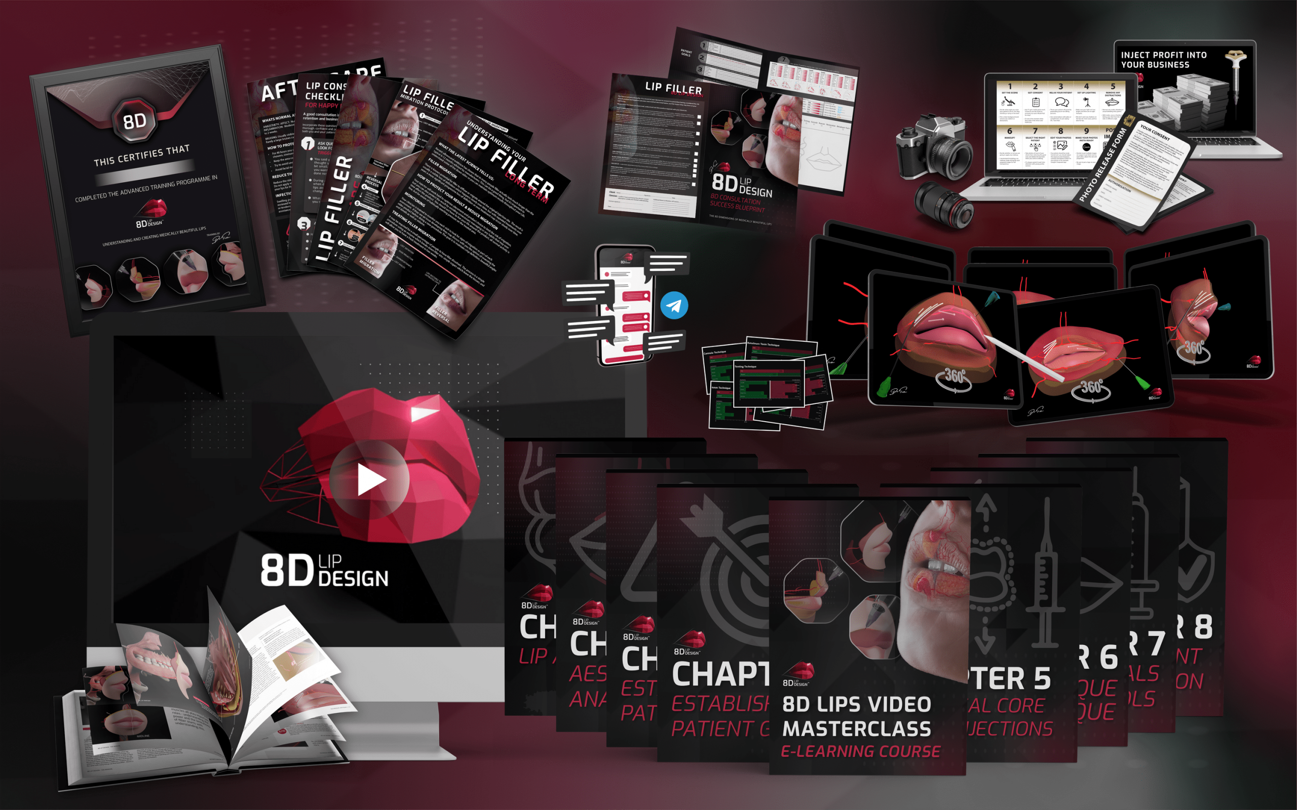 Dr Tim Pearce 8D Lip Design Course 2024