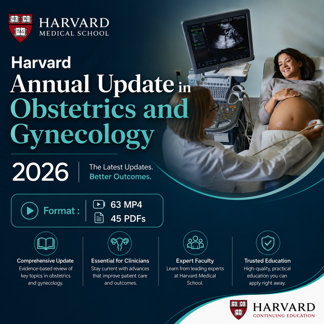 Harvard Annual Update in Obstetrics and Gynecology 2026 (Videos + PDFs)